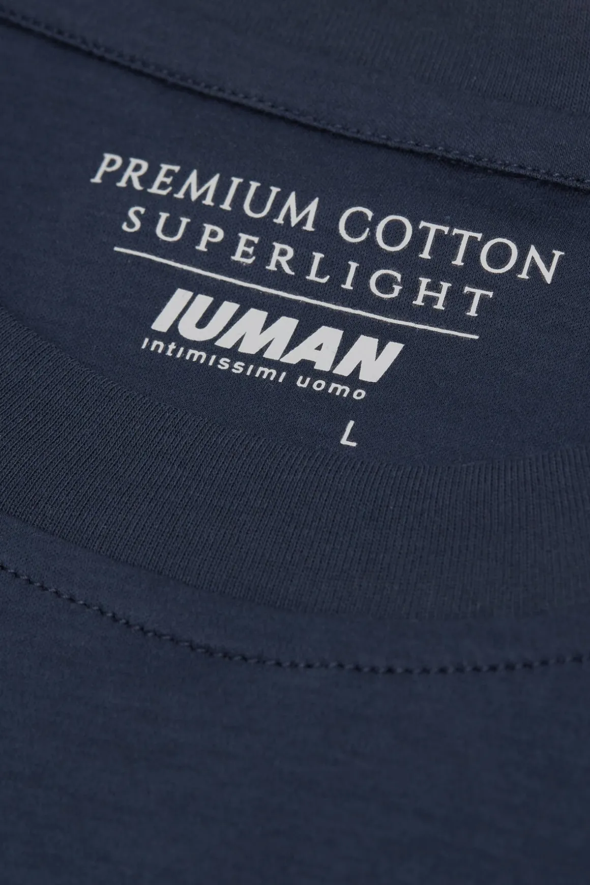 T-Shirt van Katoen Superlight Premium Gemerceriseerd