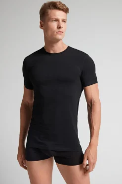 T-Shirt van Superieur Stretchkatoen