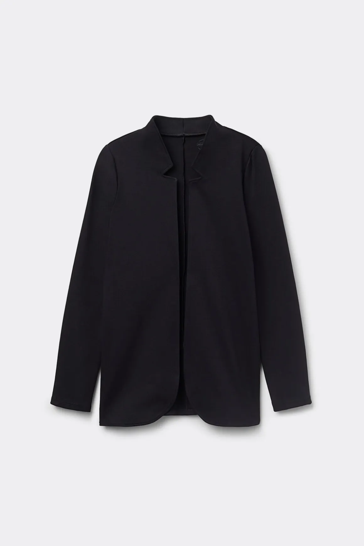 Vest van Katoenen Interlock met Lange Mouwen