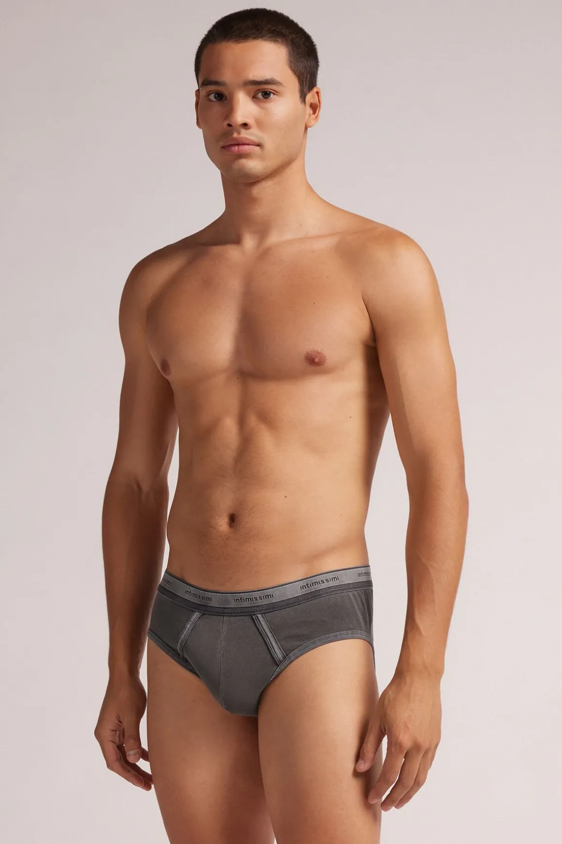 Washed Collection Slip van elastisch Superior-katoen