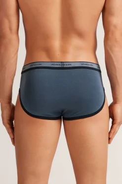 Washed Collection Slip van elastisch Superior-katoen