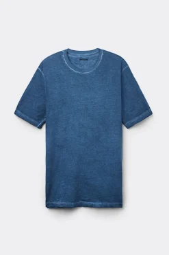 Washed Collection T-shirt van katoen