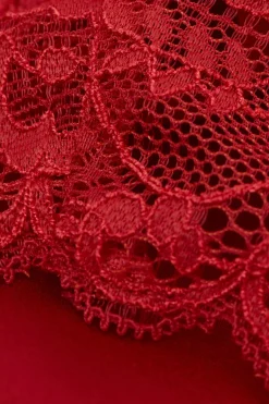 Zijden Slipdress met Kanten Detail