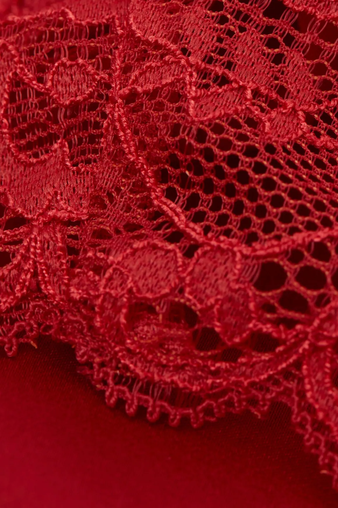 Zijden Slipdress met Kanten Detail